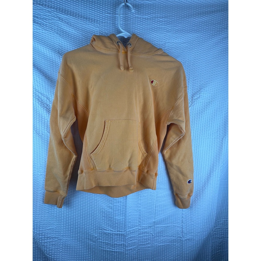 Champion Women's Hoodie XS Peach Orange